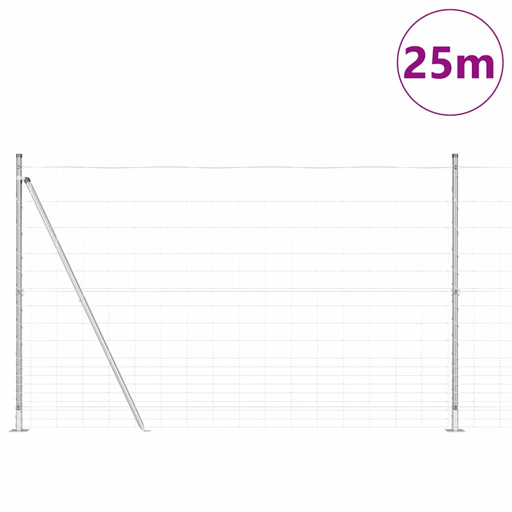 Stup za ogradu Galvanizirano 25 x 1,5 m Čelik
