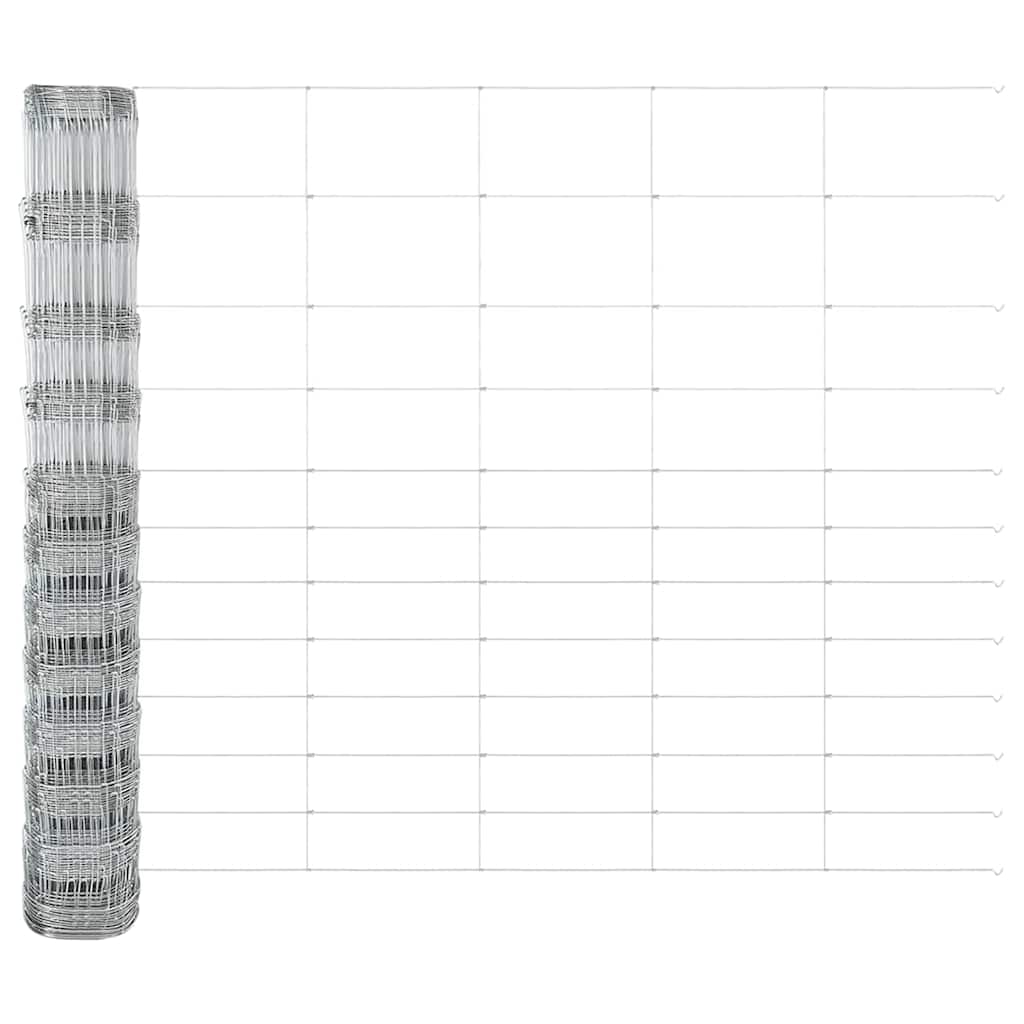 Zavareno žičano ogradno mreža s betonskom podlogom 50 x 1,4 m