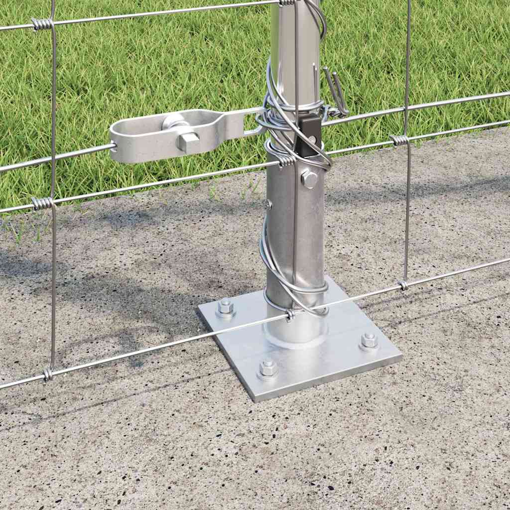 Zavareno žičano ogradno mreža s betonskom podlogom 50 x 1,4 m