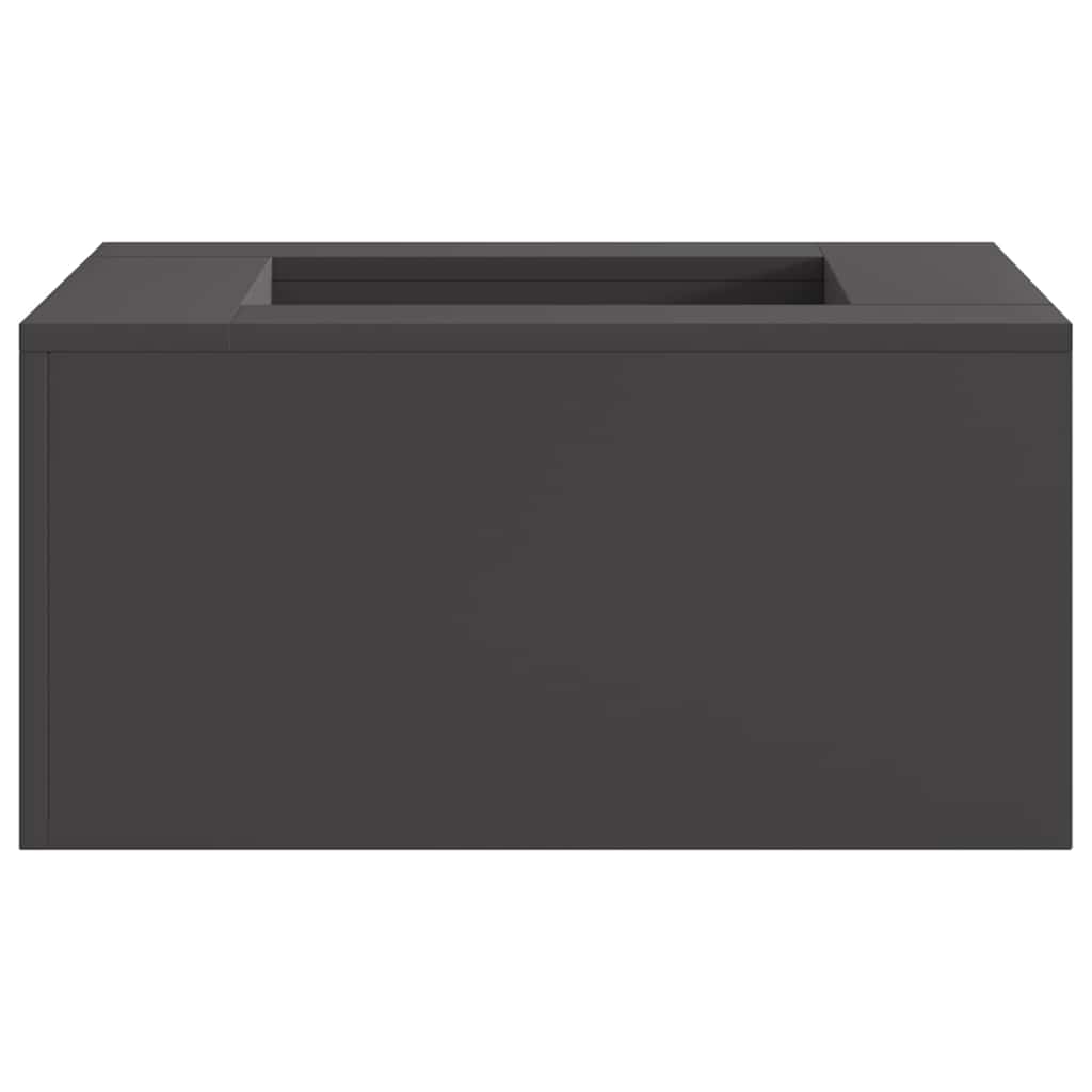 Kamin Crna 60 x 60 x 30 cm Čelik