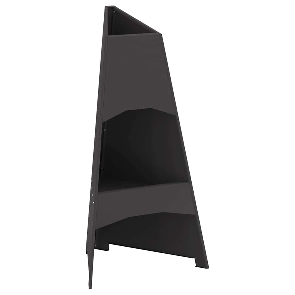 Kamin Crna 50 x 50 x 95 cm Čelik