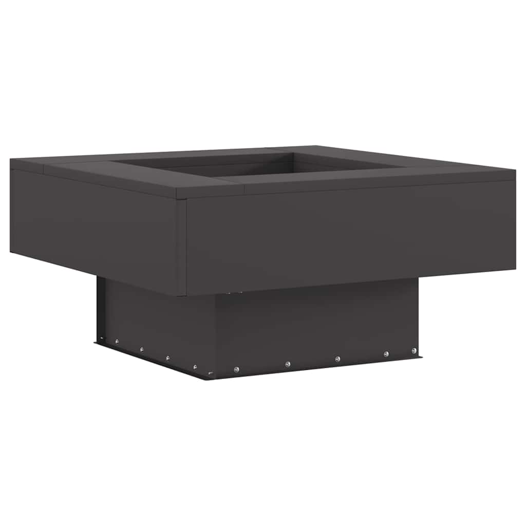 Kamin Crna 60 x 60 x 30 cm Čelik