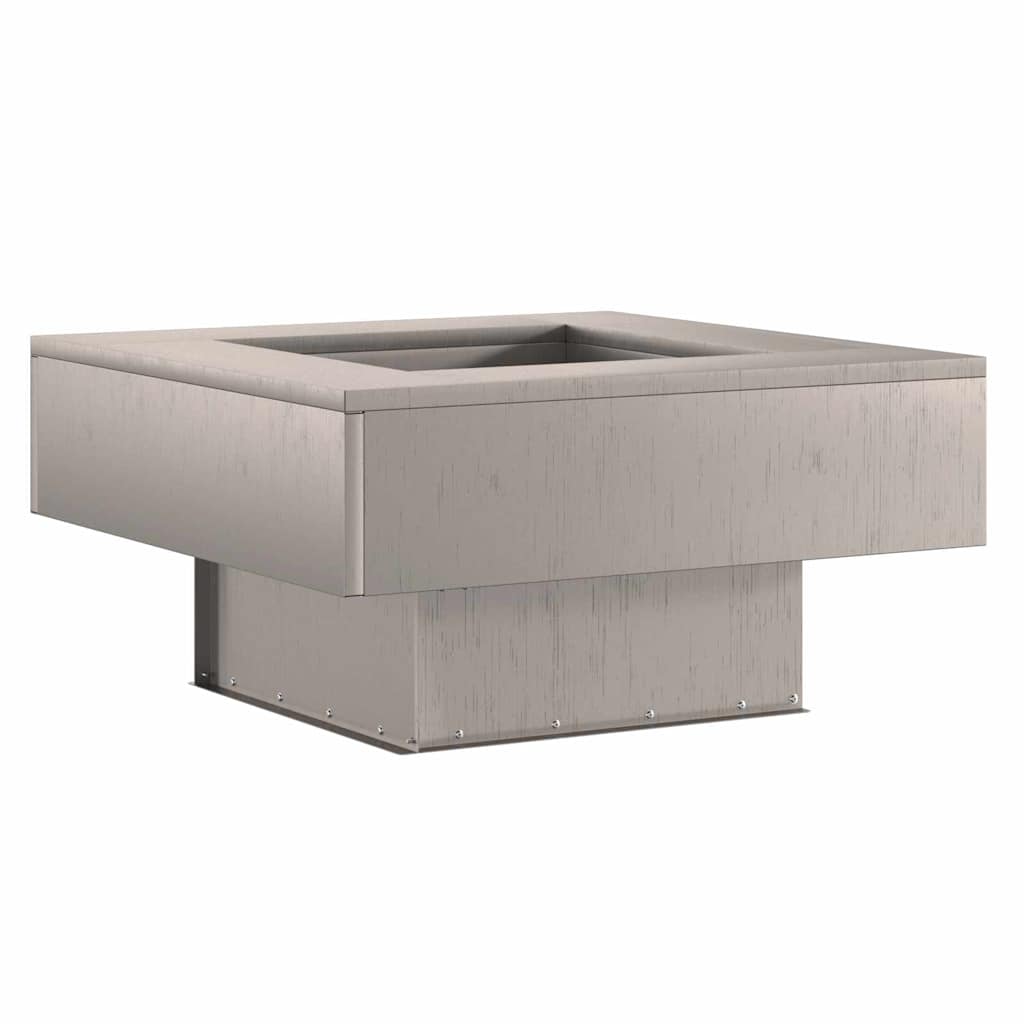 Kamin Smeđa 60 x 60 x 30 cm Čelik otporan na vremenske uvjete
