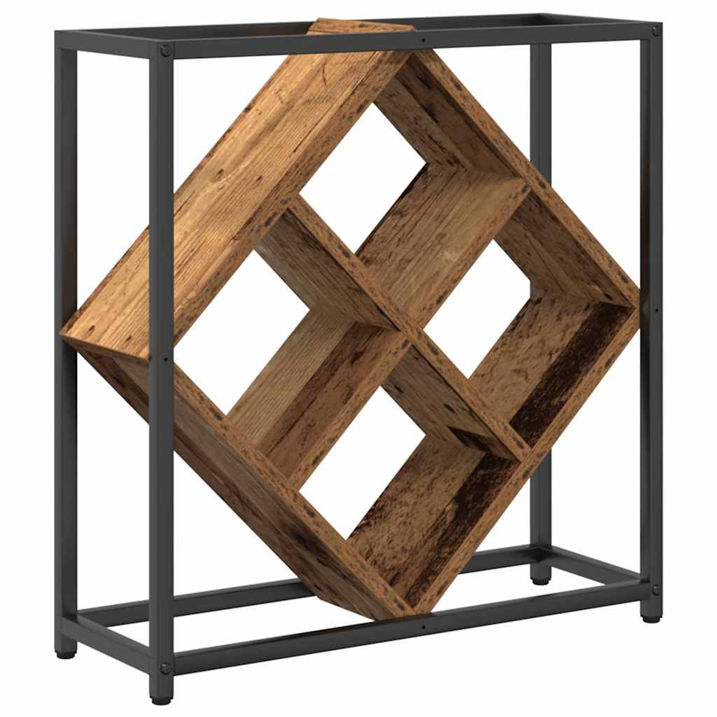 Stalak za vino Staro drvo 51 x 18 x 52,5 cm Konstruirano drvo