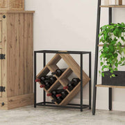 Stalak za vino Umjetnički hrast 51 x 18 x 52,5 cm