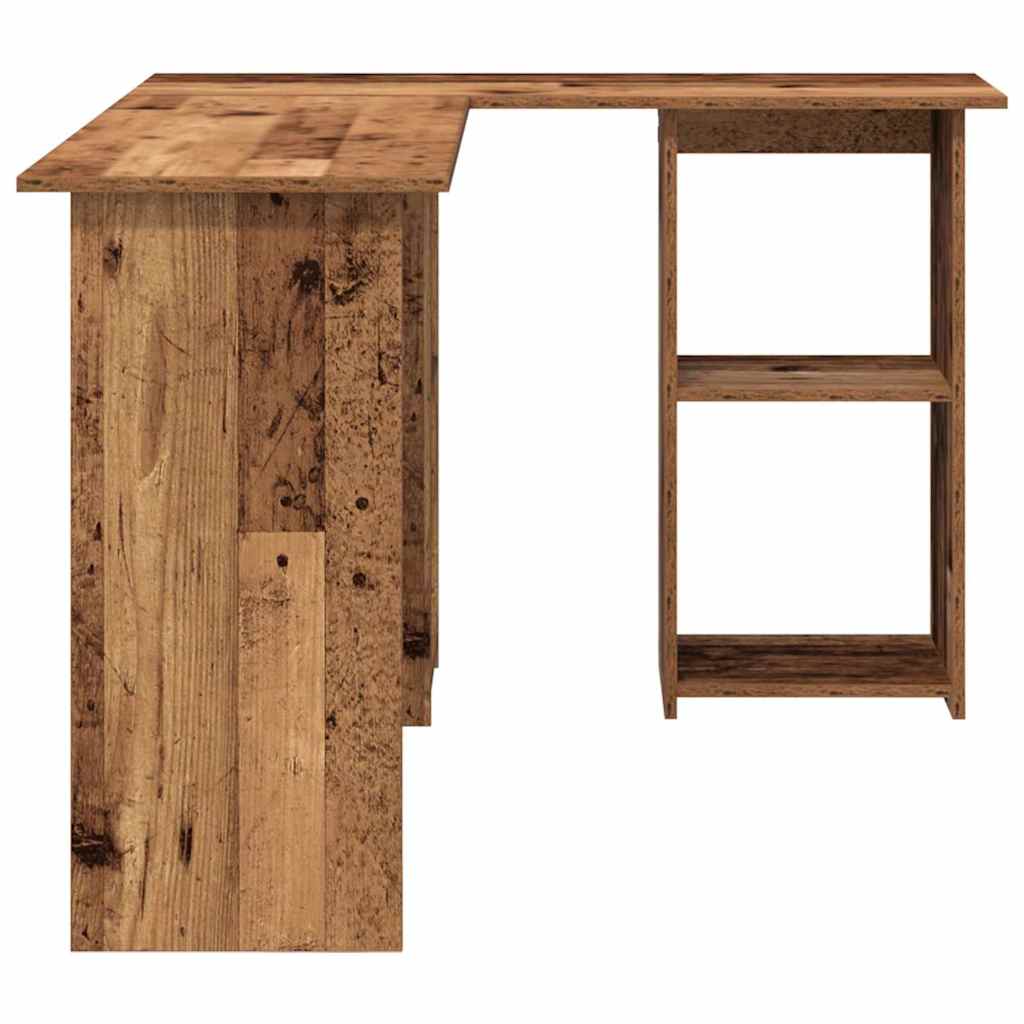 Stol s policom Staro drvo 142 x 102 x 73 cm Konstruirano drvo