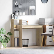 Stol s policom Sonoma hrast 100 x 40 x 90 cm Konstruirano drvo