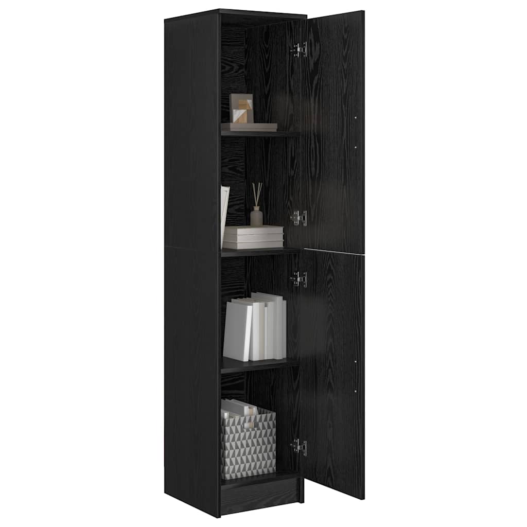 Highboard Crni hrast 35 x 39 x 168 cm