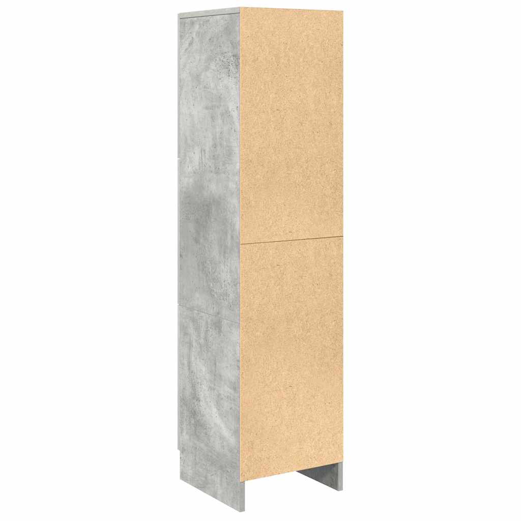 Highboard Betonski sivi 31.5 x 32 x 122.5 cm
