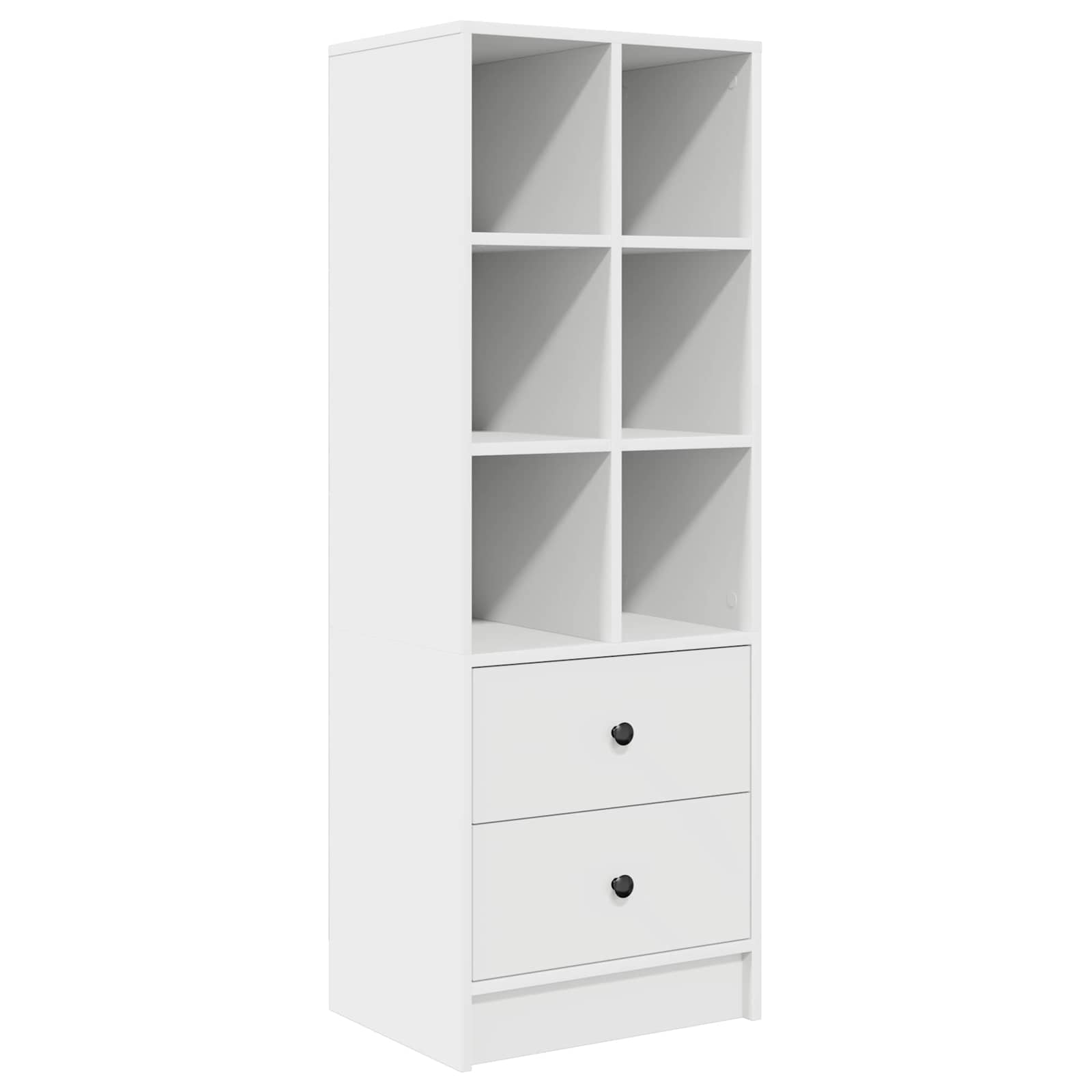 Highboard s ladicama Bijelo 45,5 x 34 x 127 cm