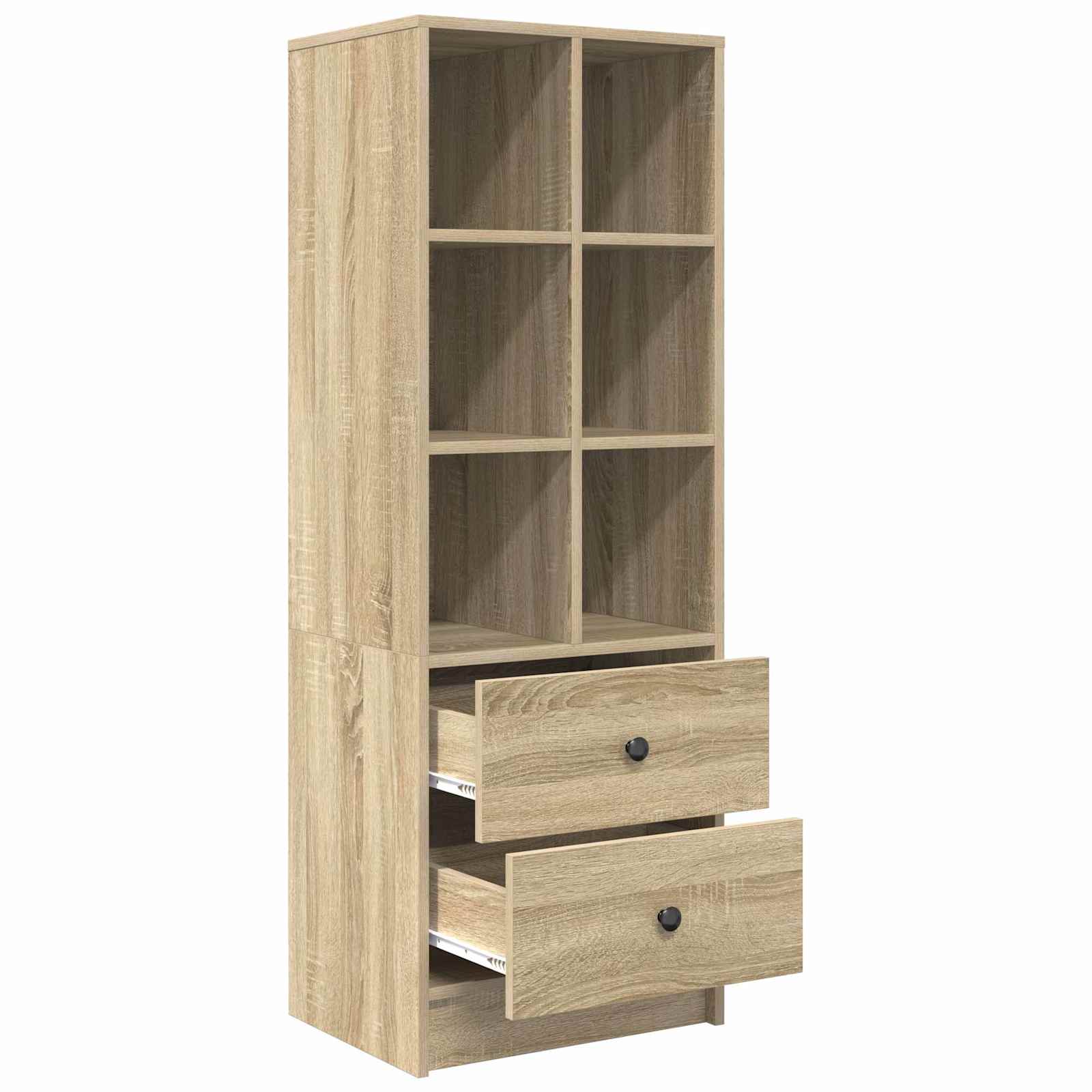 Highboard s ladicama Sonoma hrast 45,5 x 34 x 127 cm