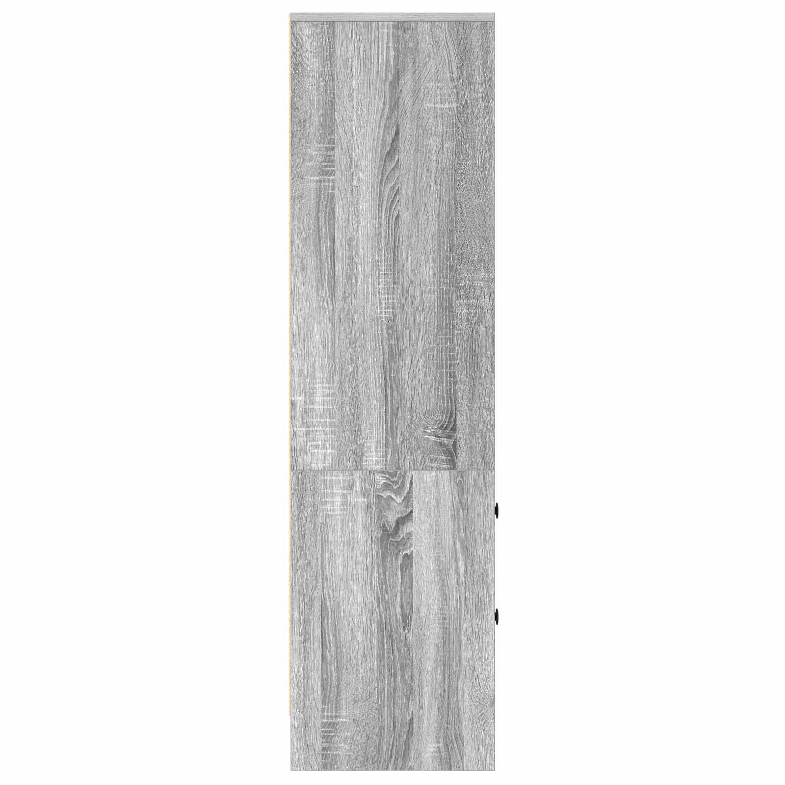 Highboard s ladicama Siva Sonoma 45,5 x 34 x 127 cm