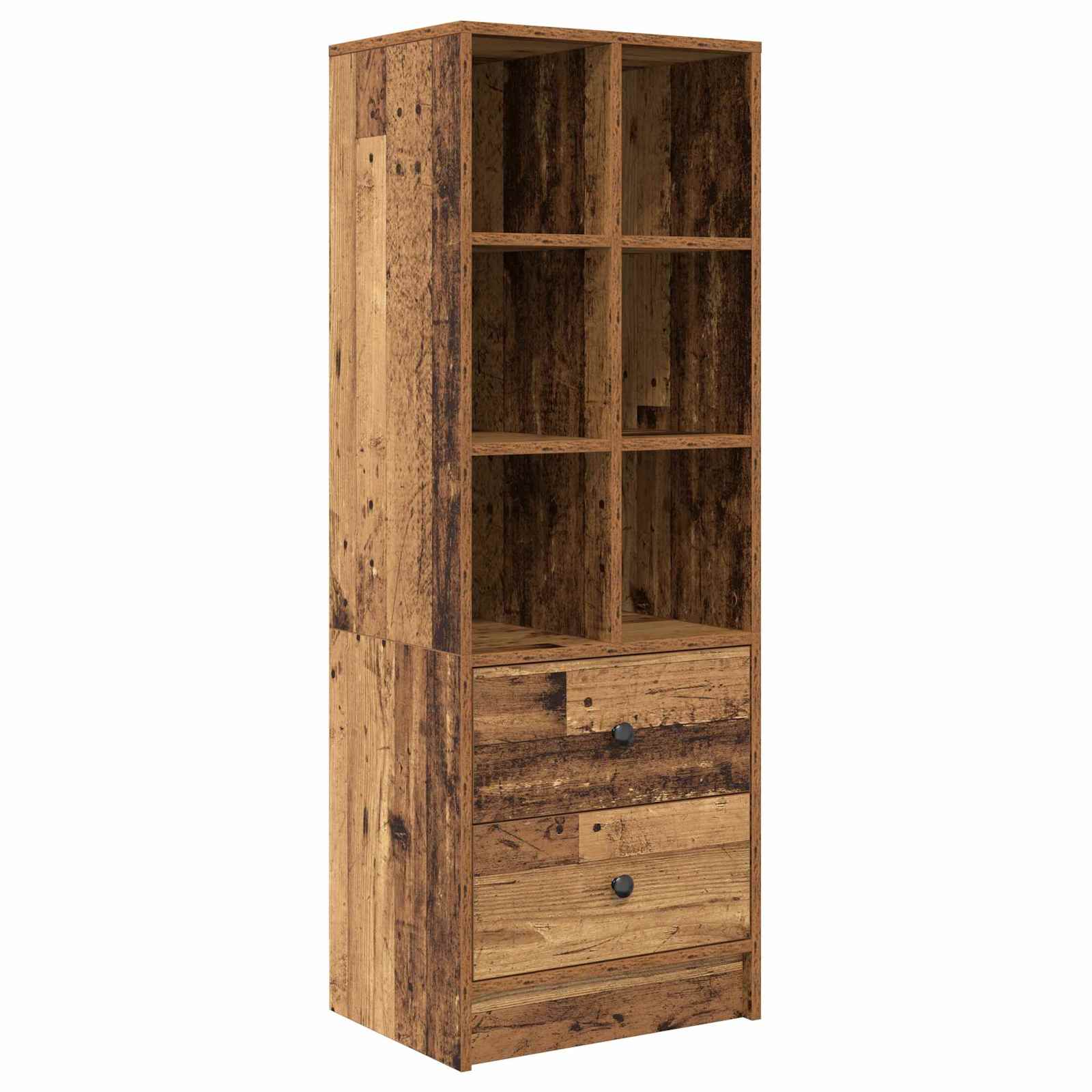 Highboard s ladicama Staro drvo 45,5 x 34 x 127 cm