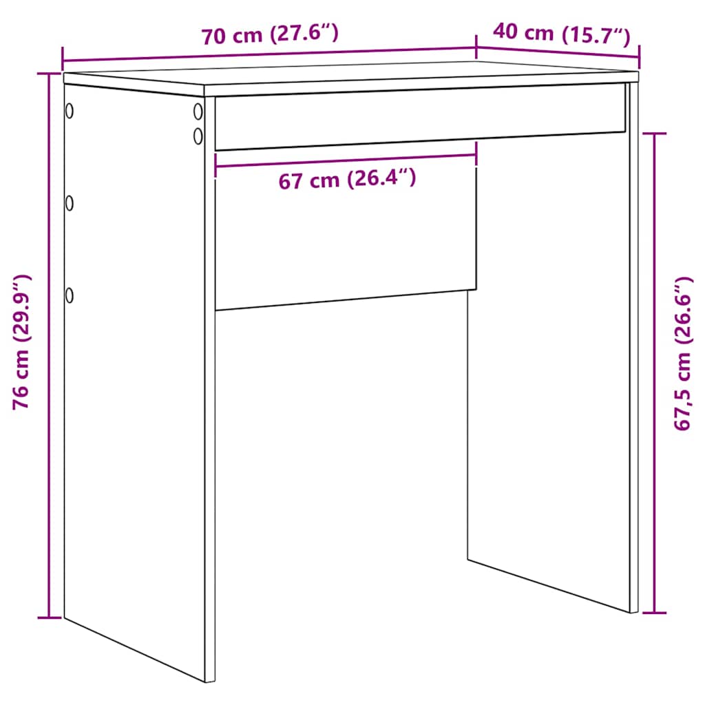 Stol Siva Sonoma 70 x 40 x 76 cm