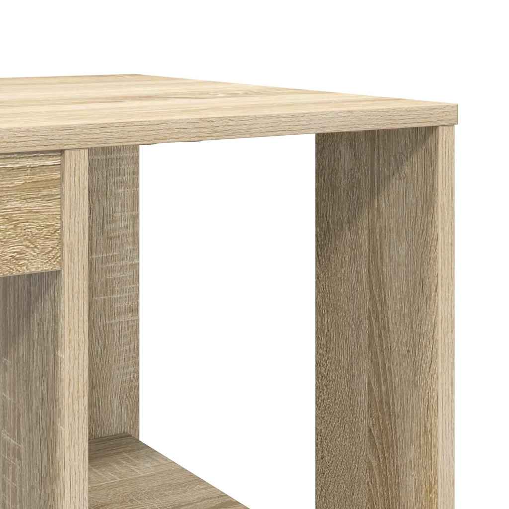Stol Sonoma hrast 130 x 50.5 x 75 cm Konstruirano drvo