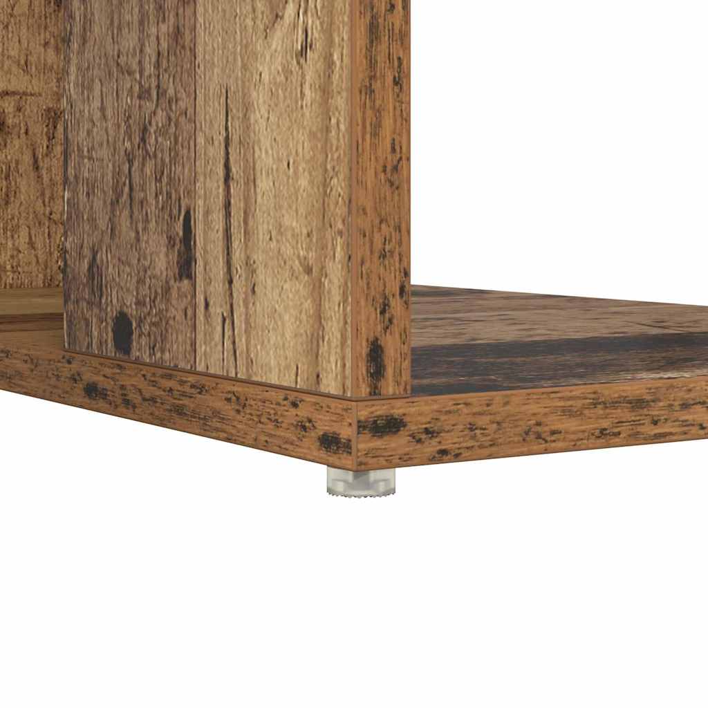 Stol s policom Staro drvo 130 x 50.5 x 75 cm Konstruirano drvo