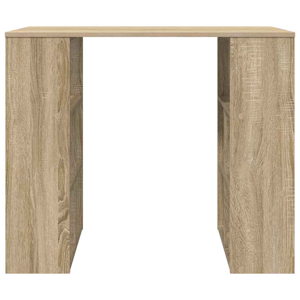 Stol s policom Sonoma hrast 90 x 50 x 75 cm Konstruirano drvo