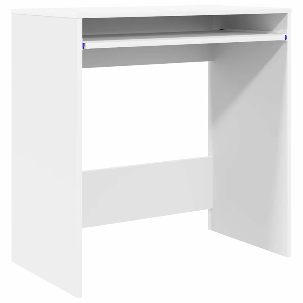 Stol s ladicama Bijelo 77.5 x 43 x 79 cm Konstruirano drvo