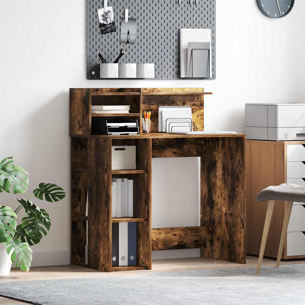 Stol Dimljeni hrast 90 x 48 x 101,5 cm Konstruirano drvo