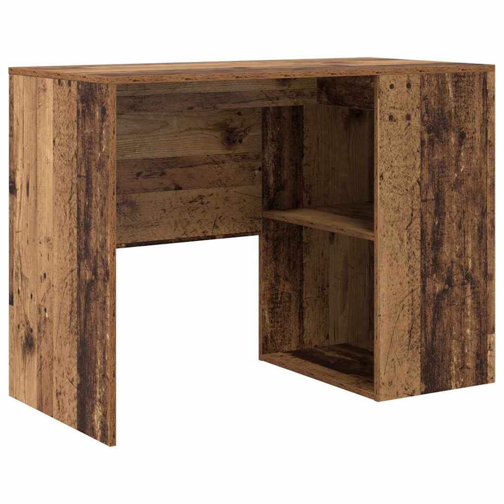 Stol s policom Staro drvo 102 x 50 x 75 cm Konstruirano drvo