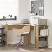 Kutni stol Sonoma hrast 140 x 113,5 x 75 cm Konstruirano drvo