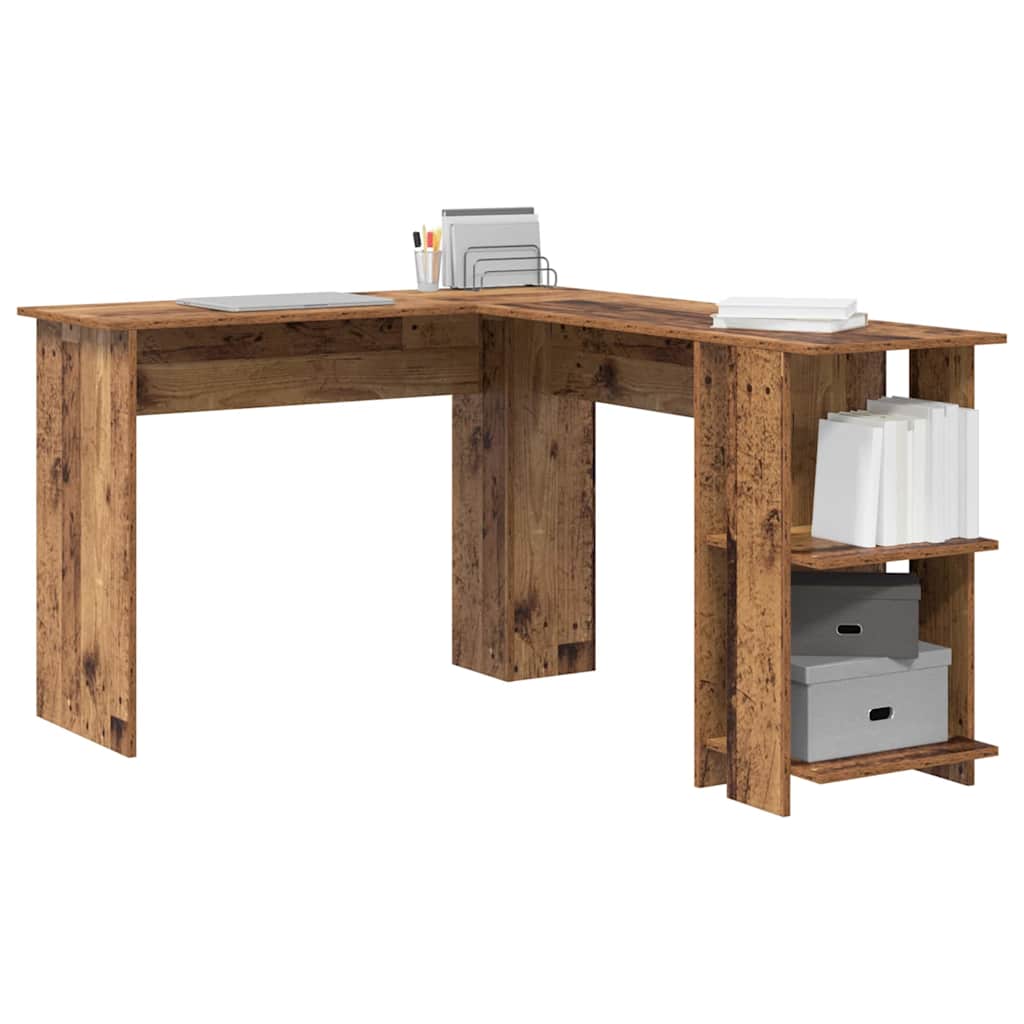 Kutni stol Staro drvo 140 x 113,5 x 75 cm Konstruirano drvo