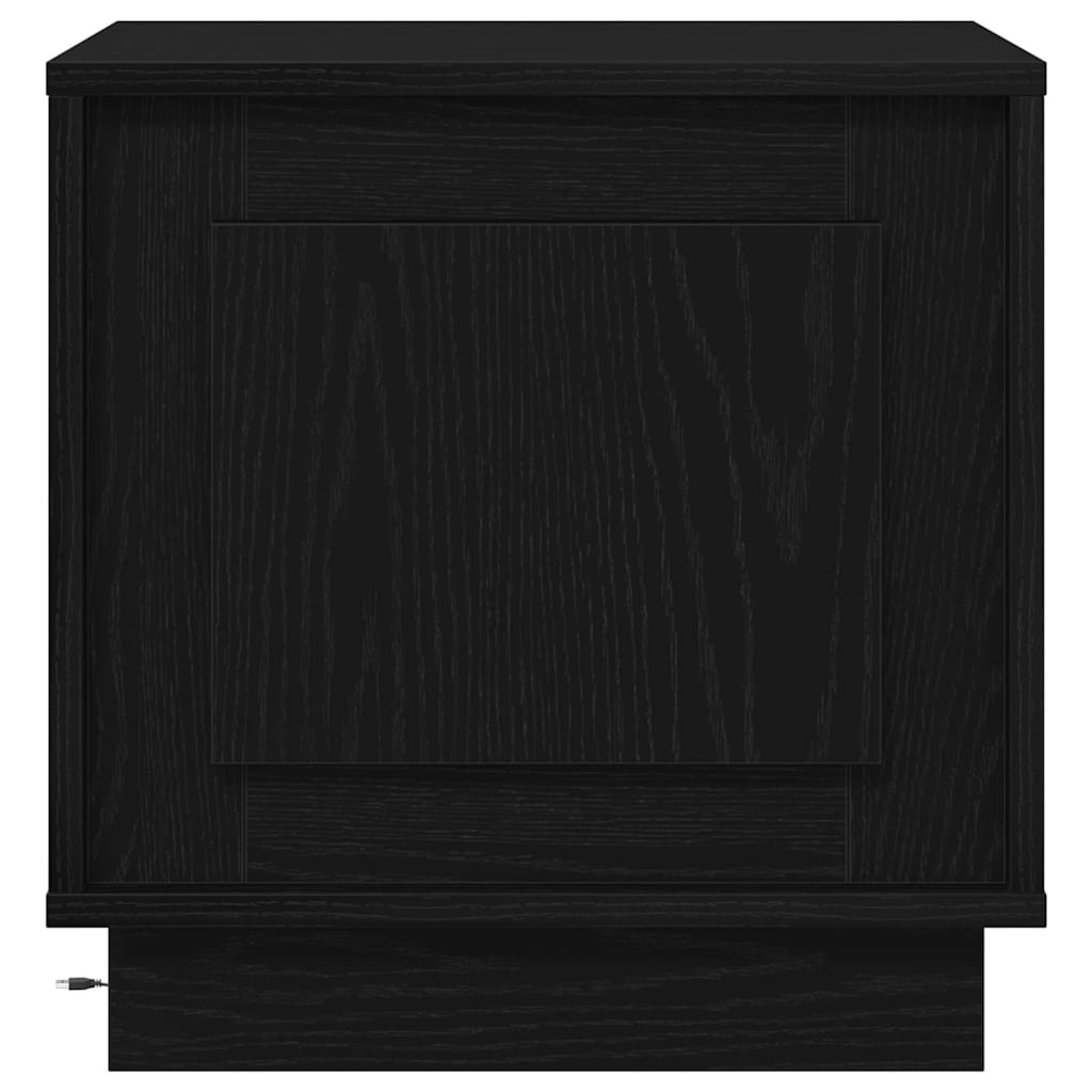 Noćni ormar Crna 44 x 34,5 x 45 cm Konstruirano drvo