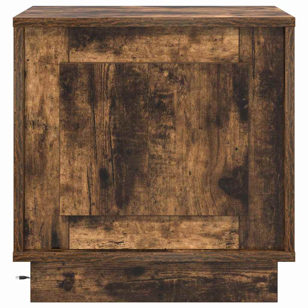Noćni ormar Dimljeni hrast 44 x 34,5 x 45 cm Konstruirano drvo