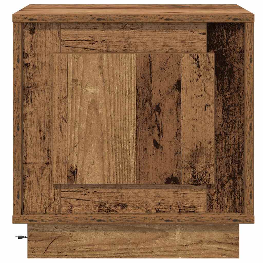 Noćni ormar Staro drvo 44 x 34,5 x 45 cm Konstruirano drvo