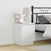 Noćni ormar 2 pcs Bijelo 39 x 34,5 x 50 cm Konstruirano drvo