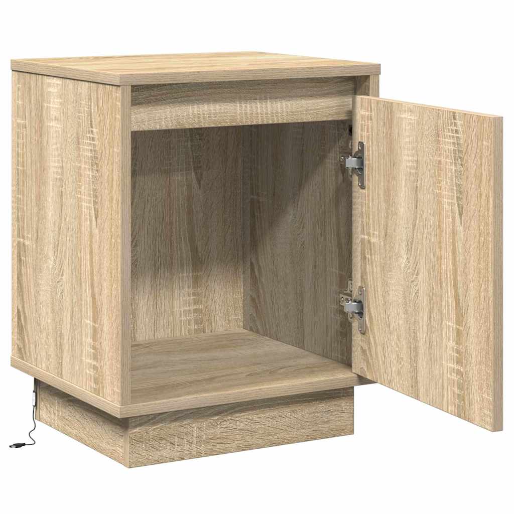 Noćni ormar Sonoma hrast 39 x 34,5 x 50 cm Konstruirano drvo