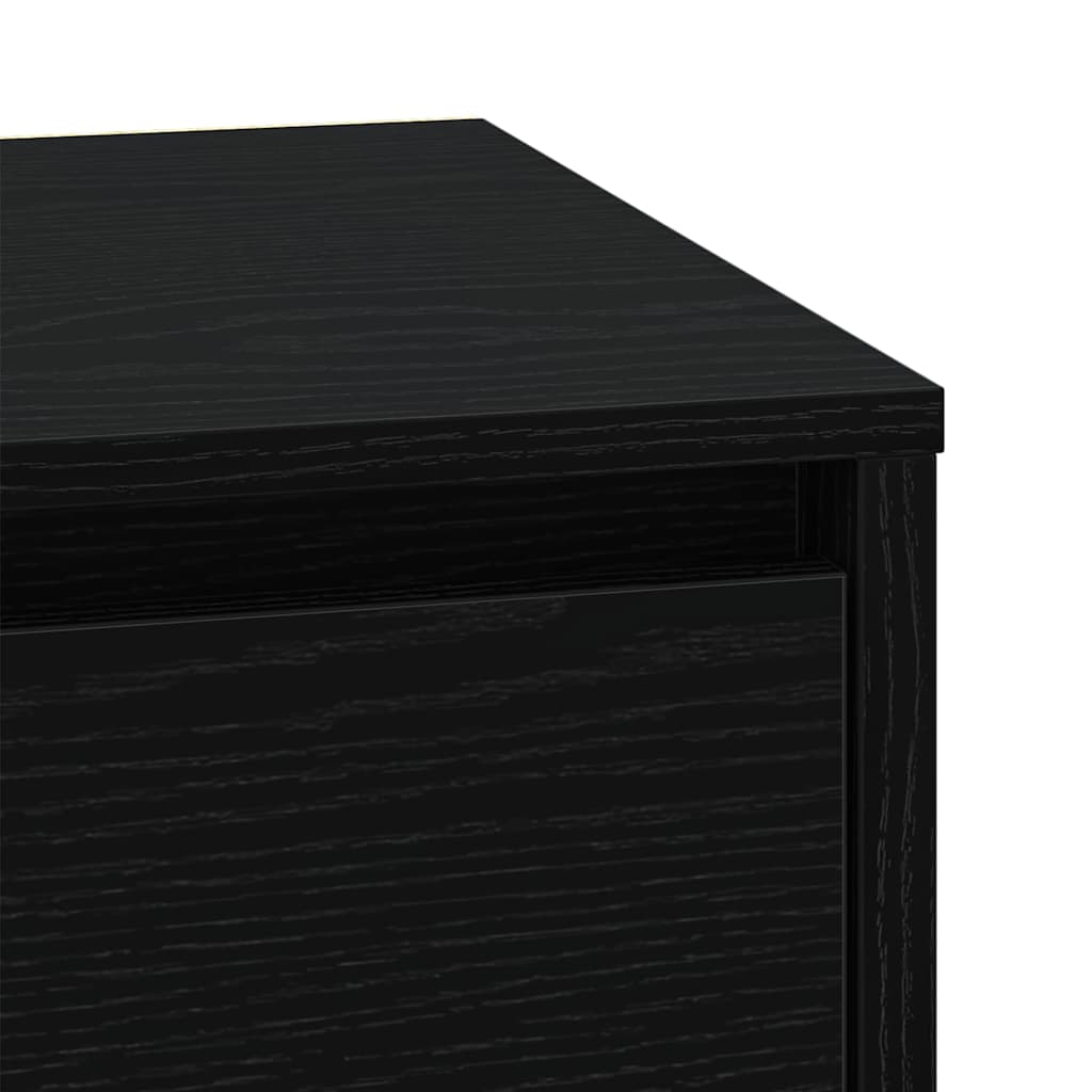 Noćni ormar Crni hrast 39 x 34,5 x 50 cm Konstruirano drvo
