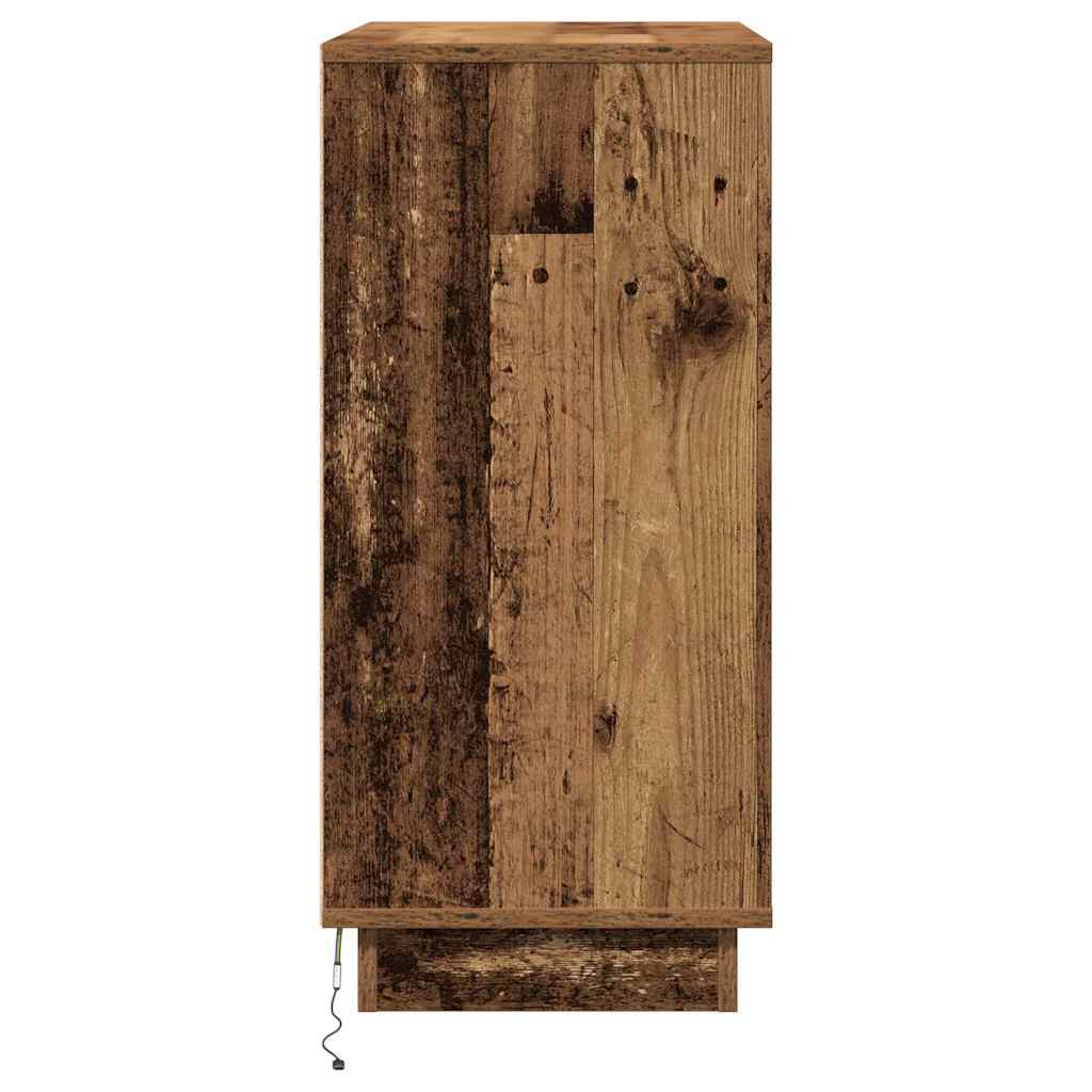Noćni ormar Staro drvo 71 x 34,5 x 75 cm Konstruirano drvo