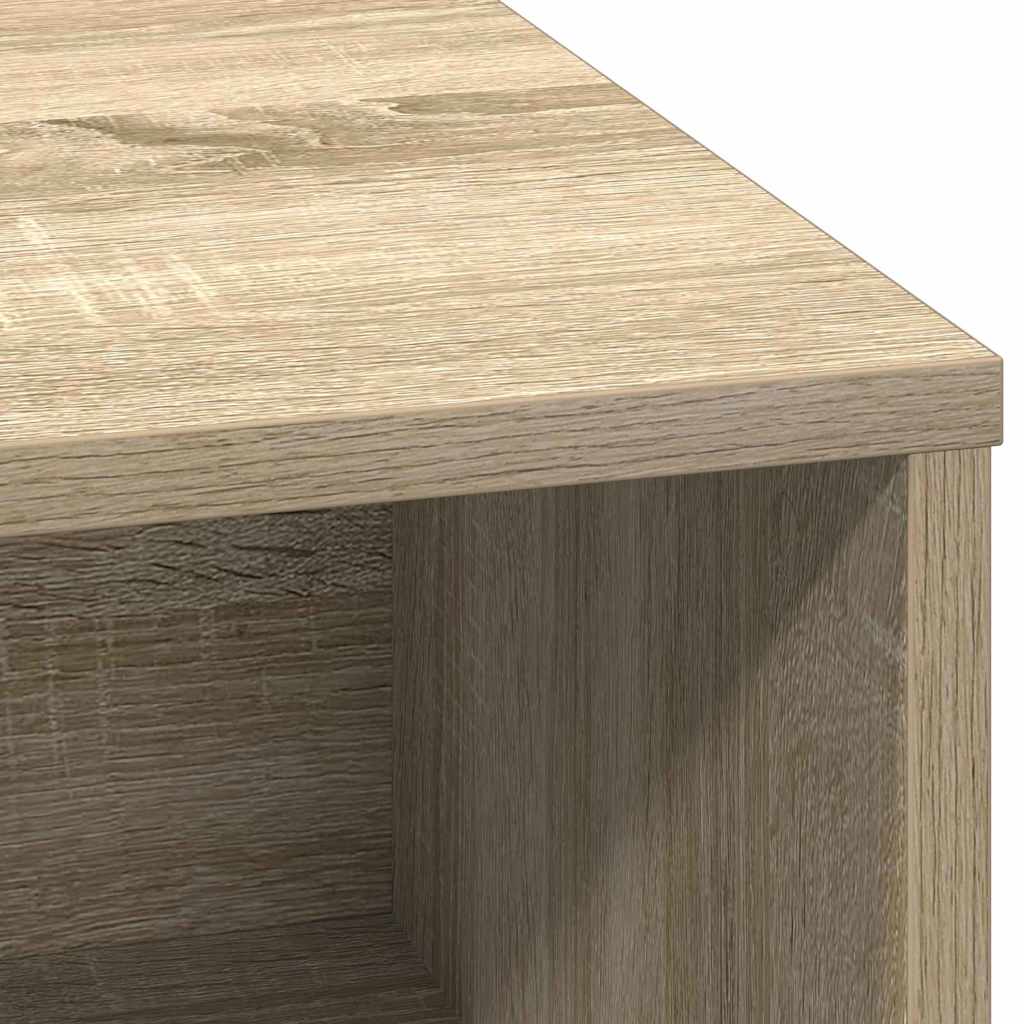 LED komoda Sonoma hrast 71 x 34,5 x 75 cm Konstruirano drvo