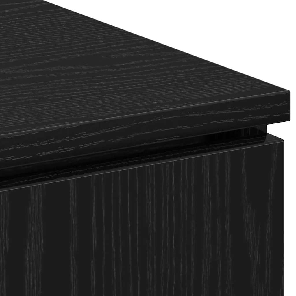 TV ormar Crni hrast 100 x 38 x 49 cm Konstruirano drvo