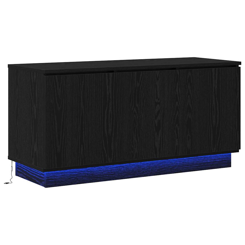TV ormar Crni hrast 100 x 38 x 49 cm Konstruirano drvo