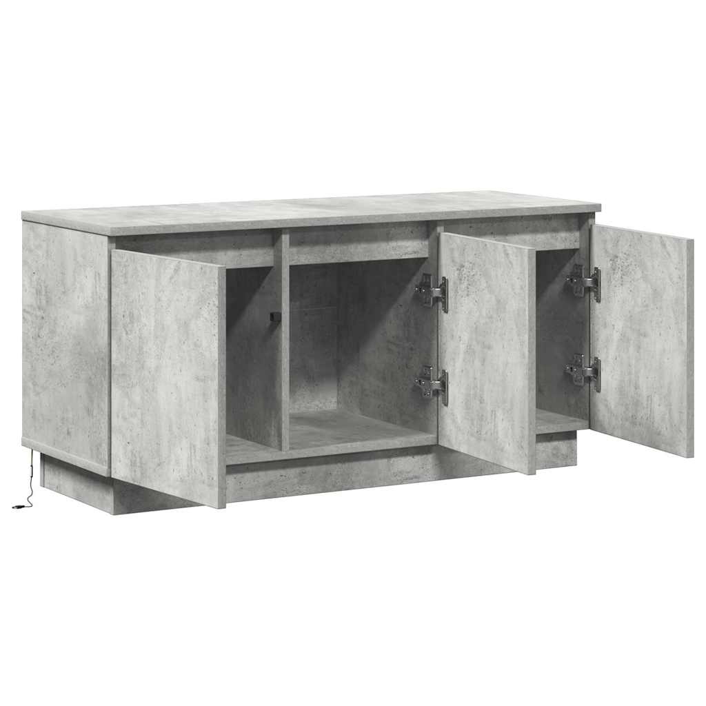 TV ormar Betonski sivi 100 x 38 x 49 cm Konstruirano drvo