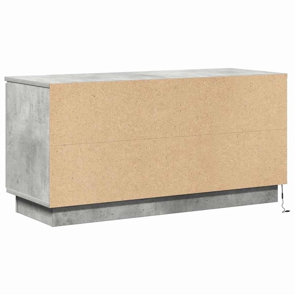 TV ormar Betonski sivi 100 x 38 x 49 cm Konstruirano drvo