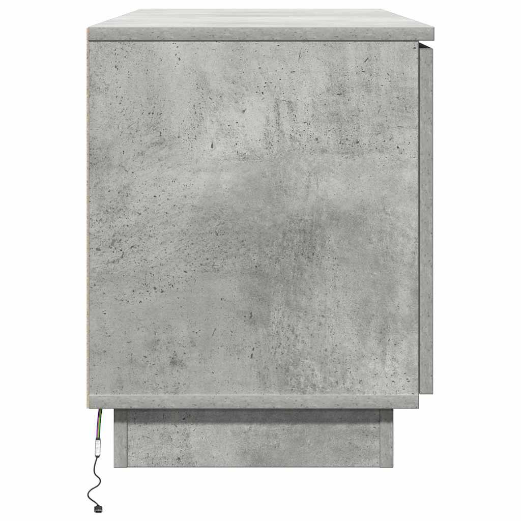 TV ormar Betonski sivi 100 x 38 x 49 cm Konstruirano drvo