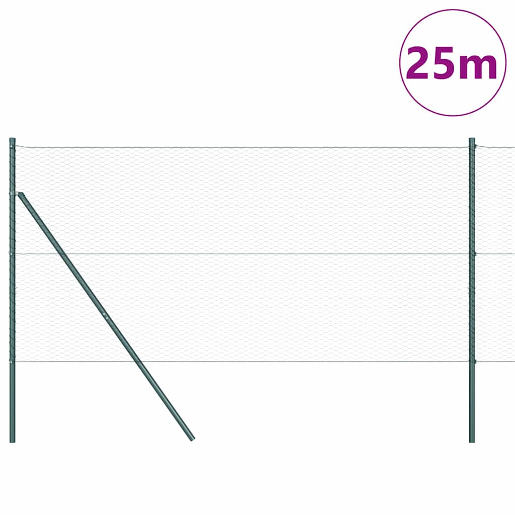 Sukladni osnovni dodatak za hexagonalnu ogradu 25 x 1 m Mreža