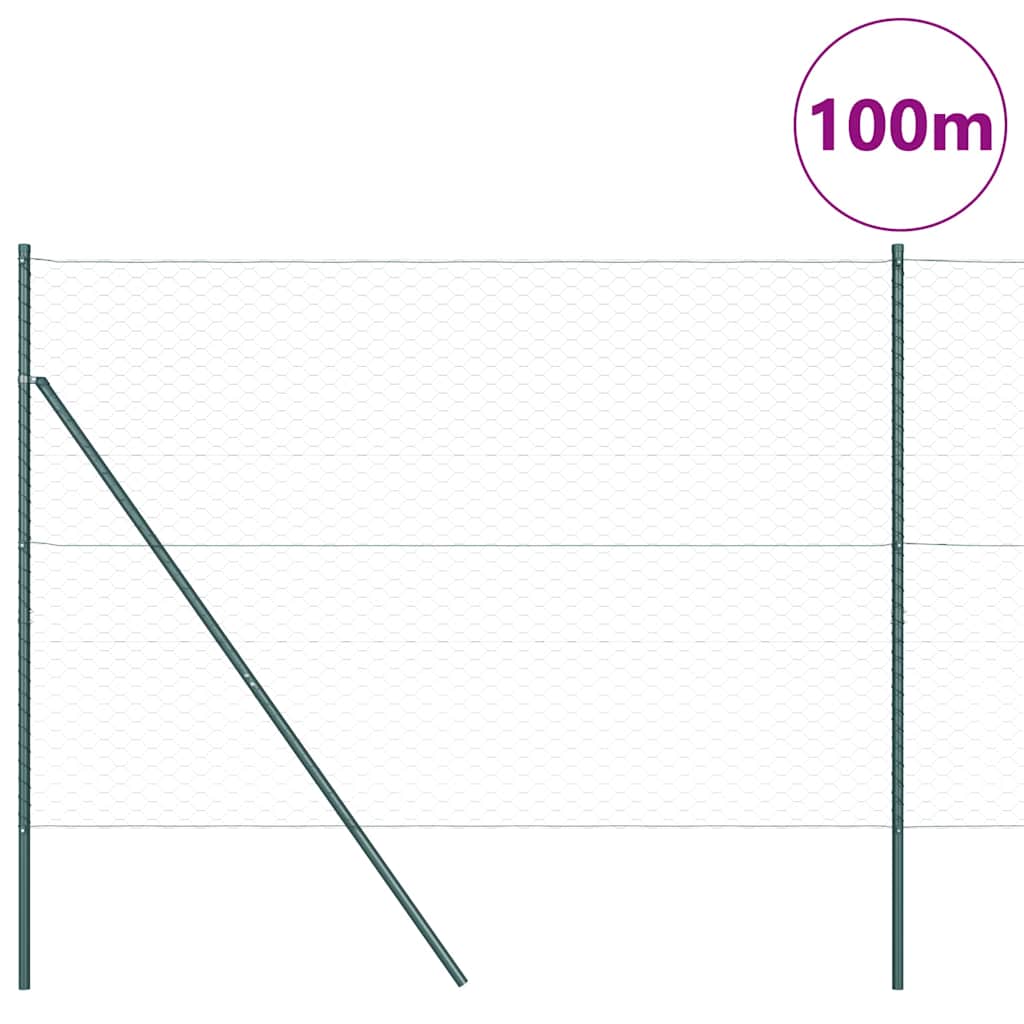 Sukladni osnovni dodatak za hexagonalnu ogradu 100 x 1,6 m