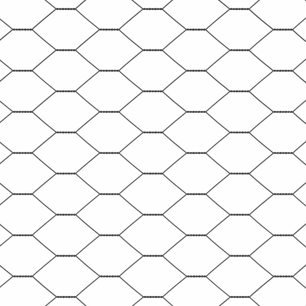 Sukladni osnovni dodatak za hexagonalnu ogradu 100 x 1 m Siva