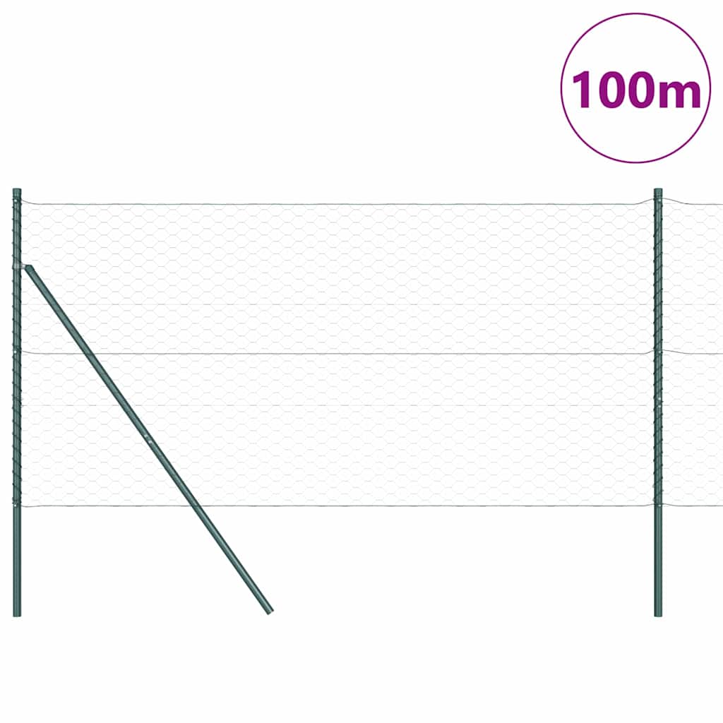Sukladni osnovni dodatak za hexagonalnu ogradu 100 x 1 m Siva