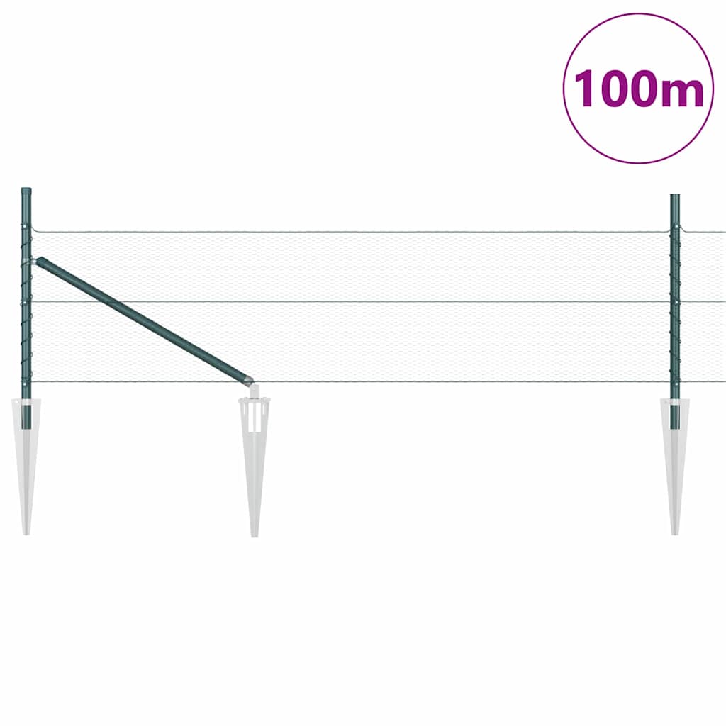 Zavareno žičano ograđivanje s bodljama 100 x 0,4 m (Š x V)