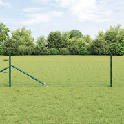 Heksagonalna ograda s stubom 100 x 0,4 m Čelik premazan PVC-om