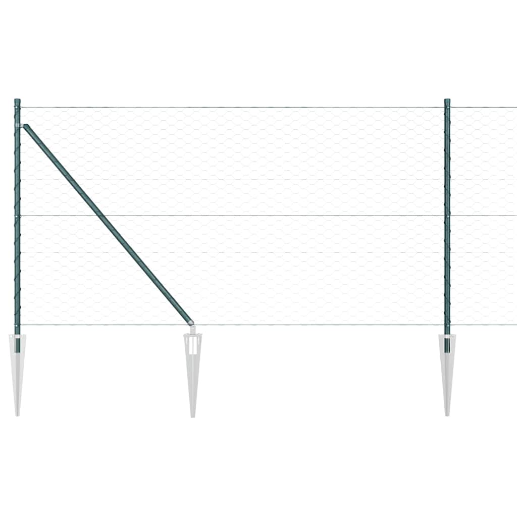 Zavareno žičano ograđivanje s bodljama 100 x 1 m (Š x V)