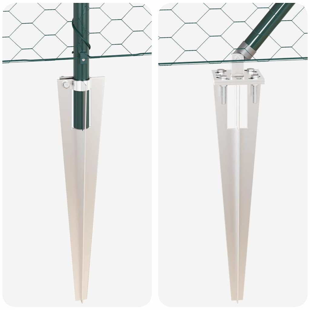 Zavareno žičano ograđivanje s bodljama 100 x 1,5 m (Š x V)