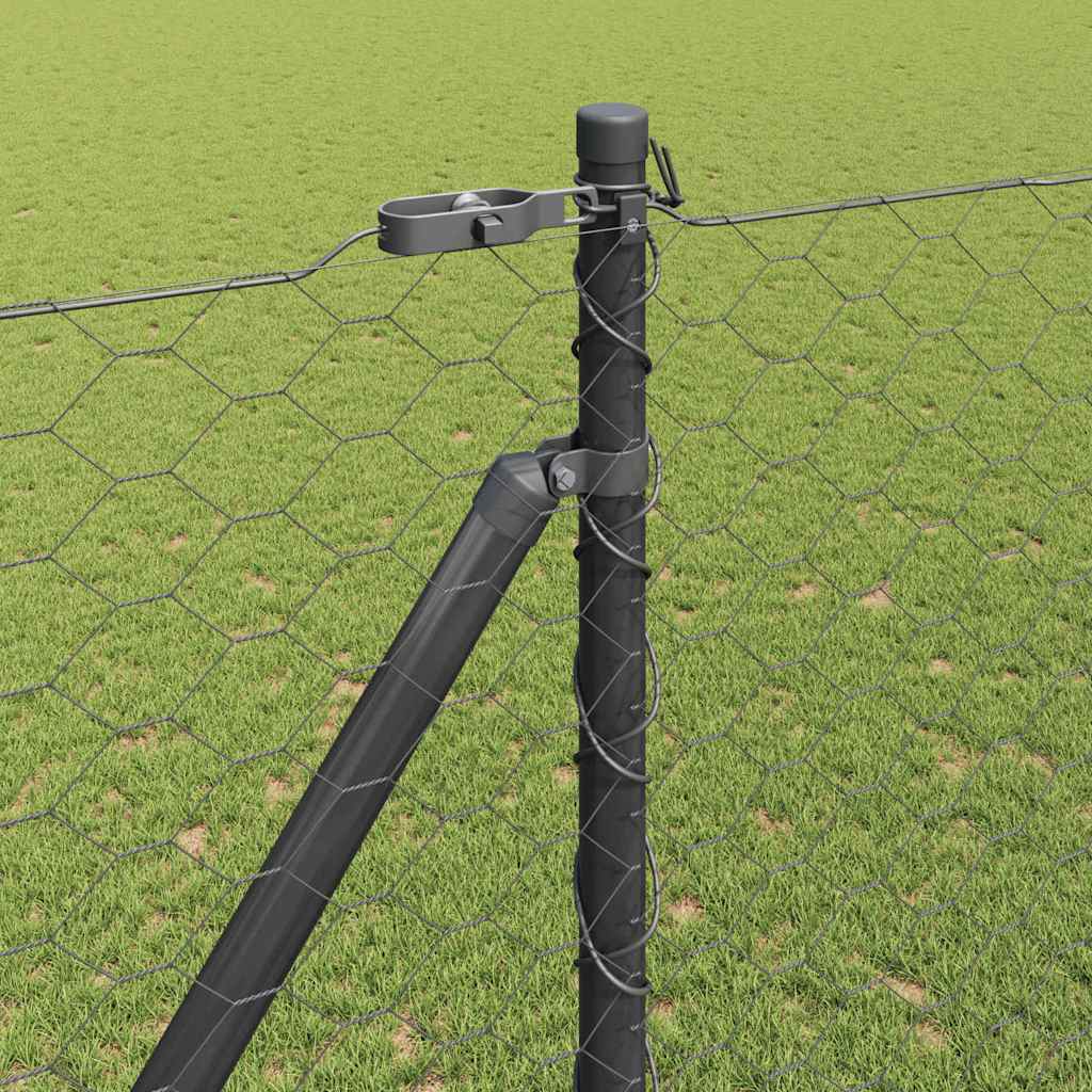 Zavareno žičano ograđivanje s bodljama 25 x 1,6 m (Š x V)