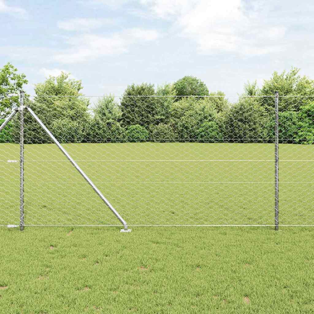 Zavareno žičano ograđivanje s bodljama 50 x 1 m (Š x V)