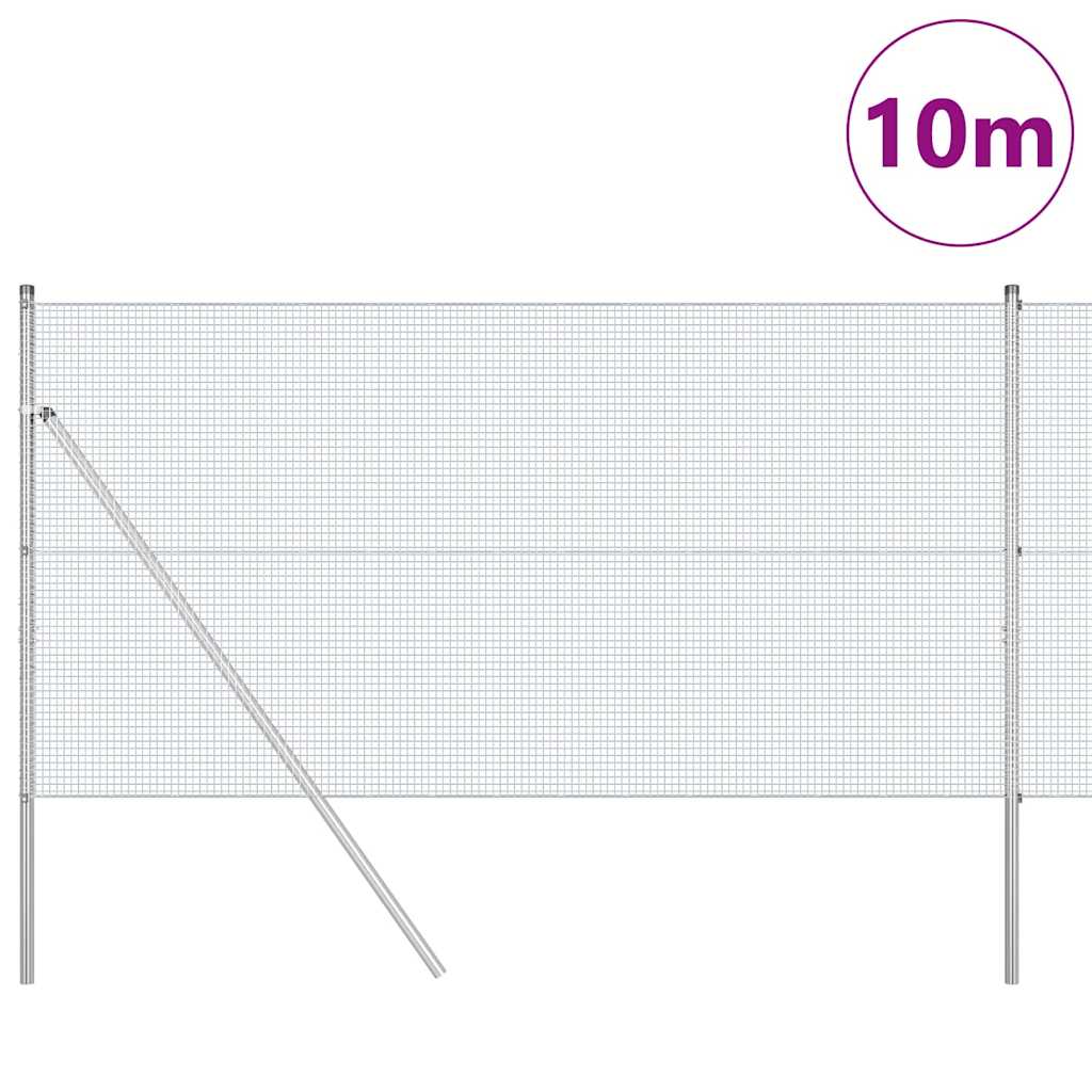 Temeljna zavarena žičana ograda 10 x 1 m (Š x V)